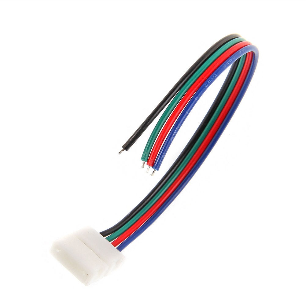 LED-Streifen Verbinder, T-förmig, 5 polig, für 10 mm RGB + einfarbige LED- Streifen geeignet –